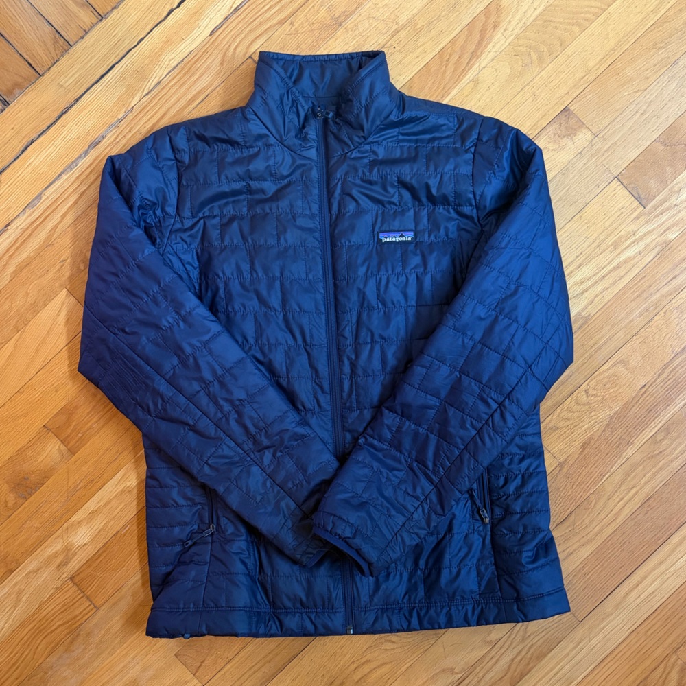 Patagonia Dark Blue Quilted Jacket
